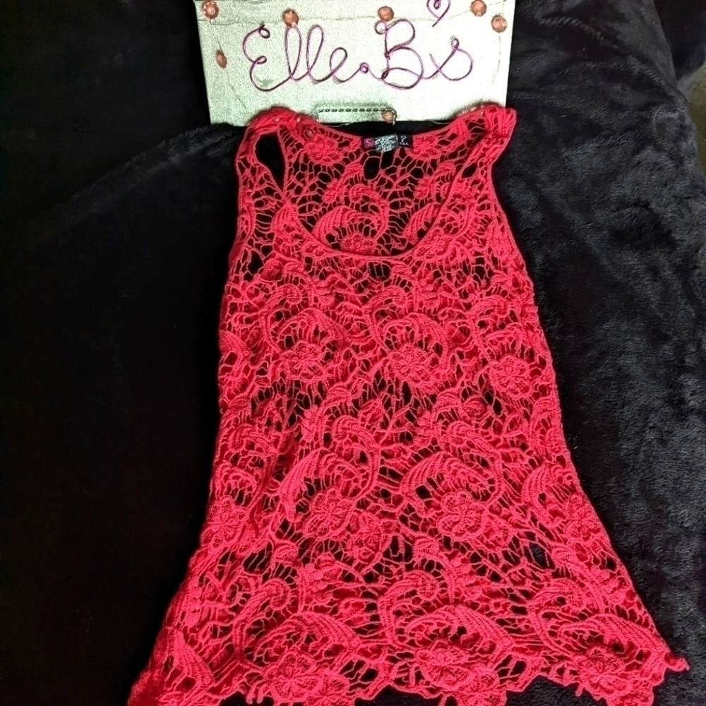 44. Lace Tank Top